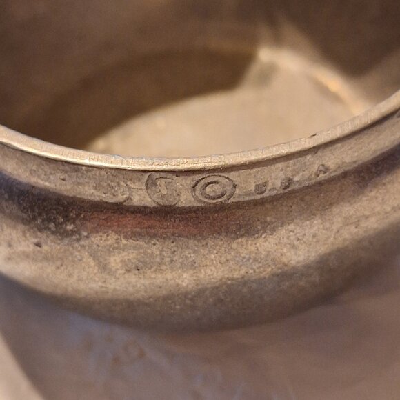 pewter gravy boat / saucepan - Picture 2 of 9